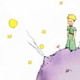 thumbnail image 3 of De Saint-Exupery, Antoine 12x12 Black Modern Framed Museum Art Print Titled - Petit Prince III, 3 of 5