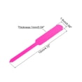 thumbnail image 2 of Unique Bargains Plant Labels, 200Pcs PP Rectangle Marker Tags for Outdoor Indoor Garden, Pink, 2 of 4