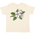 thumbnail image 3 of Inktastic Beautiful Apple Blossom Flowers on Branch Boys or Girls Toddler T-Shirt, 3 of 5
