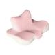 thumbnail image 5 of Almohada cervical ergonómica de soporte para el cuello, transpirable, versátil y cómoda. Rosa Beige, 5 of 9