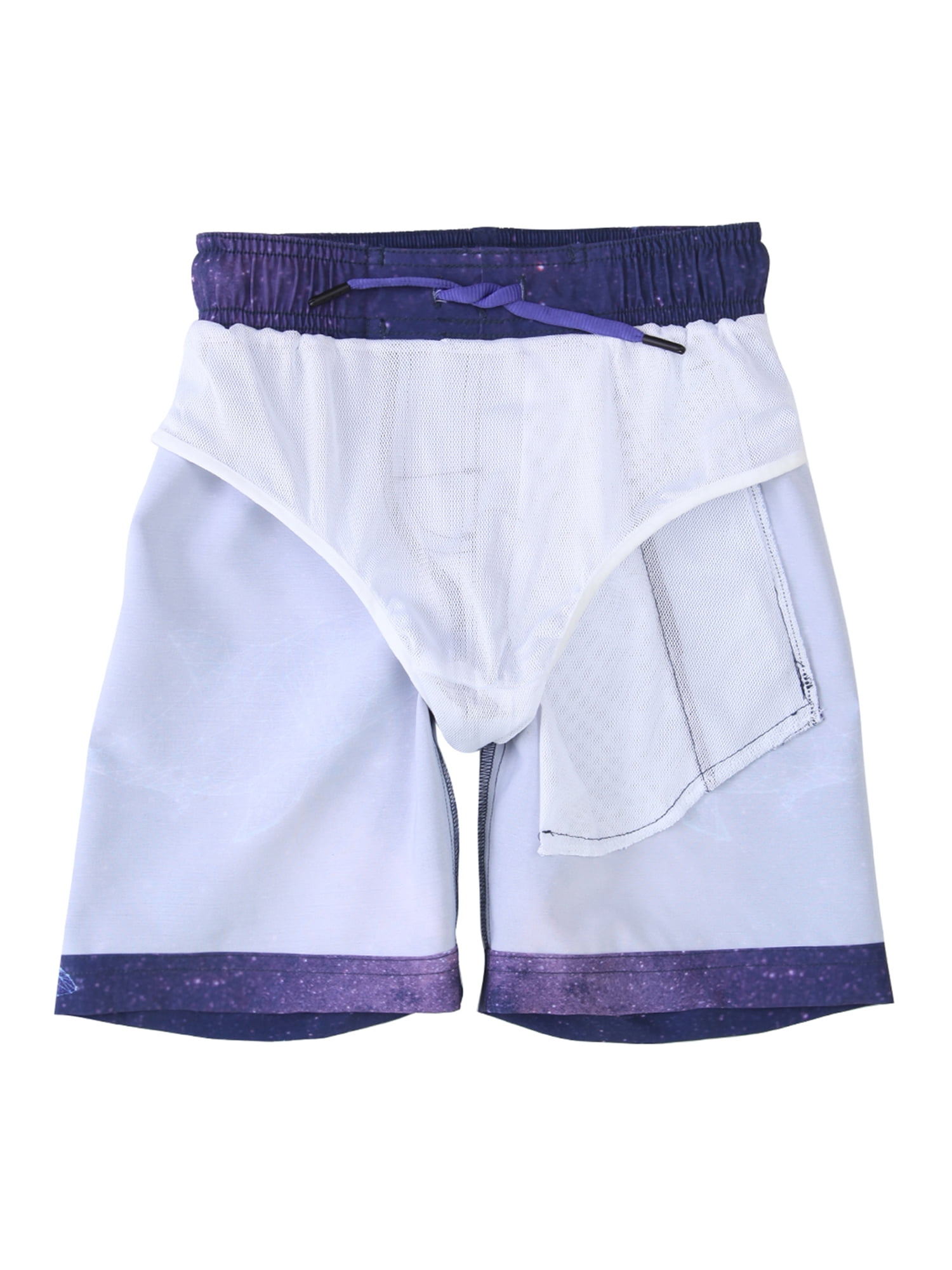 Rokka&Rolla Boys' Quick Dry Board Shorts Mesh Lined Swim Trunks, UPF 50+, Sizes 4-18