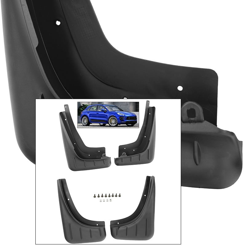 MOERTIFEI Car Mudguard Fender Mud Flaps Splash Guards fit for Porsche Macan 2015 2016 2017 2018 2019 2020 MOERTIFEI Car Mudguard Fender Mud Flaps Splash Guards fit for Porsche Macan 2015 2016 2017 2018 2019 2020