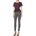 thumbnail image 1 of $128 W118 par WALTER BAKER Riz Chemise PEPLUM Haut Violet Noir ( L ), 1 of 1