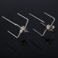 thumbnail image 1 of Fdit Barbecue Fourchette, 2 Pcs Fourchette Multifonction en Acier Inoxydable pour Barbecue, Fourchette de Gril, Broche de Rôtissage, Outil de Barbecue, Fourchette pour Barbecue, 1 of 11
