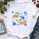 thumbnail image 5 of Bonita camiseta con estampado galés de Corgi para niños, ropa para niños y niñas, camiseta de manga corta de verano 2024 de Harajuku para niños, camiseta para amantes de los perros, 5 of 5