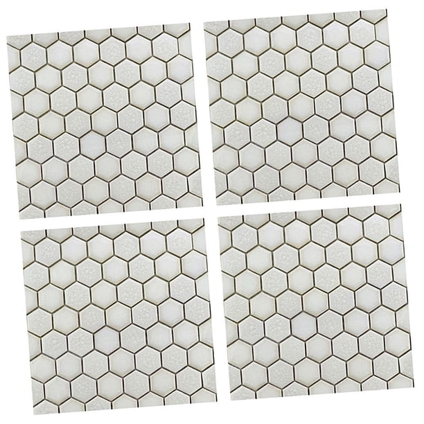 Panel de pared de mosaico con patrón de ladrillo, azulejos de techo, papel tapiz, adhesivo mural de pared e mi