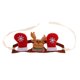 thumbnail image 2 of Diadema Cachorro Mascota Perro Accesorios de Animal Doemstico Resistente Duradero - Alce Sunnimix Gorros de Christams para mascotas, 2 of 8