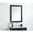 thumbnail image 3 of Aqua vanity mirror 27x36 inch in black, 3 of 5