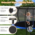 thumbnail image 5 of DeepRoar 2026 Upgraded 14FT Trampoline for Kids and Adults, Heavy Duty 1400LBS Outdoor Trampoline Set with Enclosure, Basketball Hoop, Light and Sprinkler, Recreational Trampolings for Backyard, 5 of 8