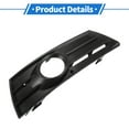 thumbnail image 6 of Unique Bargains 1 Pc Fog Light Grill for Volkswagen Passat 2008-2012 ABS Black Front Right Front Lower Bumper Fog Light Cover Inserts, 6 of 7