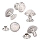 thumbnail image 5 of Spikes 40 Uds 8mm Redondo Turquesa Remache Stud Spikes Pulsera Decoración De Ropa DIY Accesorios Para Manualidades, 5 of 7