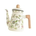 thumbnail image 4 of Tetera de cocina, cafetera esmaltada, diseño vintage, calentador de agua para exteriores, calentador de leche, agua hirviendo, cafetera, hervidor de, 4 of 8
