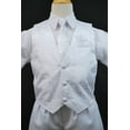 thumbnail image 3 of Altotux Baby Boy & Toddler Christening 5PC White Vest Shorts Suit S M L XL 2T 3T 4T, 3 of 7