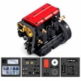 ENGINEKIT F2 7.5cc Twin-Cylinder 4-Stroke Gasoline Water-Cooled Real ...