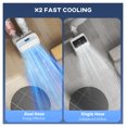 thumbnail image 2 of 14000 BTU Portable Air Conditioner, Inverter Dual Hose AC for 700 Sq Ft, Cool, Dehumidifier, Fan, Window Kit Included, 2 of 5