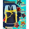 thumbnail image 5 of Mochila de astronauta para niñas de 2 a 6 años, bonita mochila pequeña para la escuela, cumpleaños, regalos de Navidad, mochila escolar para preescolar., 5 of 5