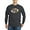 Charcoal, variant on CafePress - Maryland MD Oval (W/Flag) Long Sleeve Dark T Shirt - Long Sleeve Dark T-Shirt