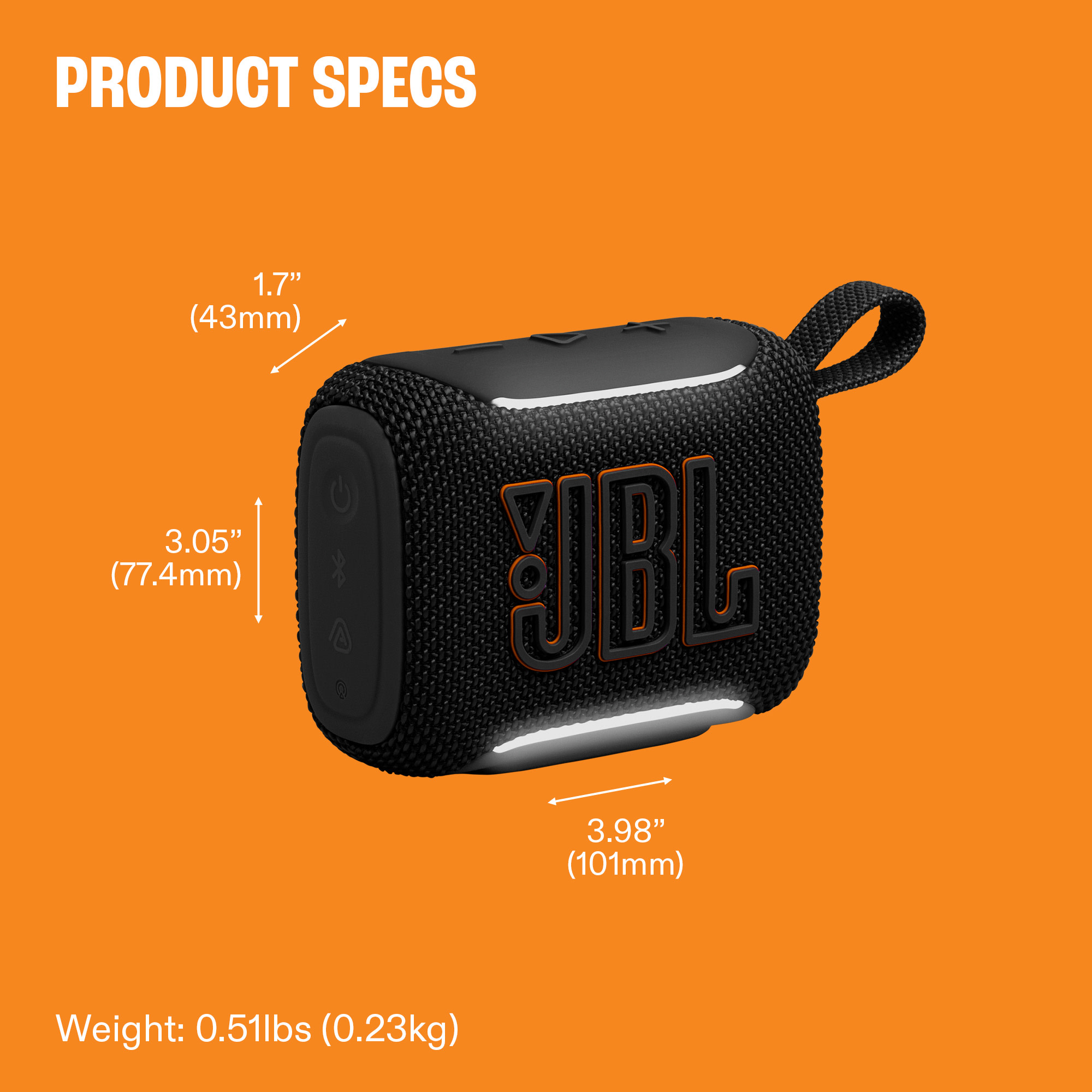 JBL Go 5 Ultra-Portable Waterproof Speaker, Turquoise photo 3