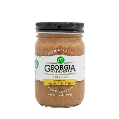 (Price/Case)Georgia Grinders - Pntbtr Crnchy Allnat - Case of 12-12 OZ