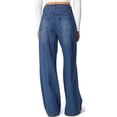 thumbnail image 2 of Jeans Sidefeel, pierna ancha, cintura alta, color azul recto, para mujer, 2 of 6