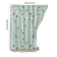 thumbnail image 3 of Mouliraty -Install Self-Adhesive Curtains For Bedroom Window - No Drilling Needed Light-Filtering For Cozy Ambiance, 3 of 6