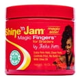 thumbnail image 1 of Ampro Shine-n-Jam Magic Fingers Gel para Trenzas, Gel de Peinado, 454 g, 1 of 2