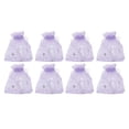 thumbnail image 1 of Pretty Star Pattern Drawstring Sheer Mesh Bags, Transparent Gift Bags For Jewelry, Wedding, Candy, 50PCS, 1 of 8