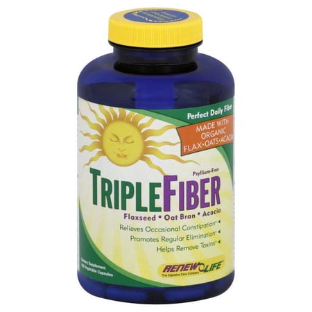 ReNew Life Formulas ReNew Life Triple Fiber, 150 ea