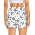 thumbnail image 2 of Lsque Funny Chicken Printed Women's Running Shorts with Liner Pockets,Elastic Quick Dry Workout Athletic Gym Yoga Shorts,Womens High Waist Shorts-XX-Large, 2 of 9