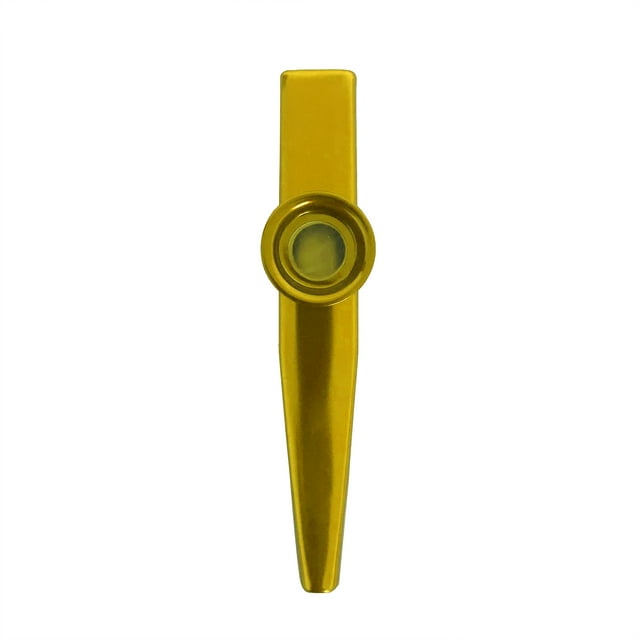 Metal Kazoos Musical Instruments Aluminum Alloy Kazoo for Kids Mini Kazoo with Kazoo Membrane for Party