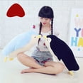 thumbnail image 4 of Apmemiss Kids Toys Clearance Penguin Plush Pillow Stuffed Animal Snuggly Pillow Cute Plush Toy Snuggle Buddy Penguin Plushie Kawaii Soft Hugging Pillow for Kids Boys Girls 13.7 Inch, 4 of 5