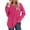 Hot Pink(Womens Tops), variant on ZHYou Women Ribbed Knit Sweaters,Pullover,Long Sleeve,Soft Stretchy Warm Casual Crewneck Tops,Black,Size S