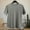 Grey, variant on Men's Solid Color Comfortable Sport Casual Short Sleeved Round Neck Shirts