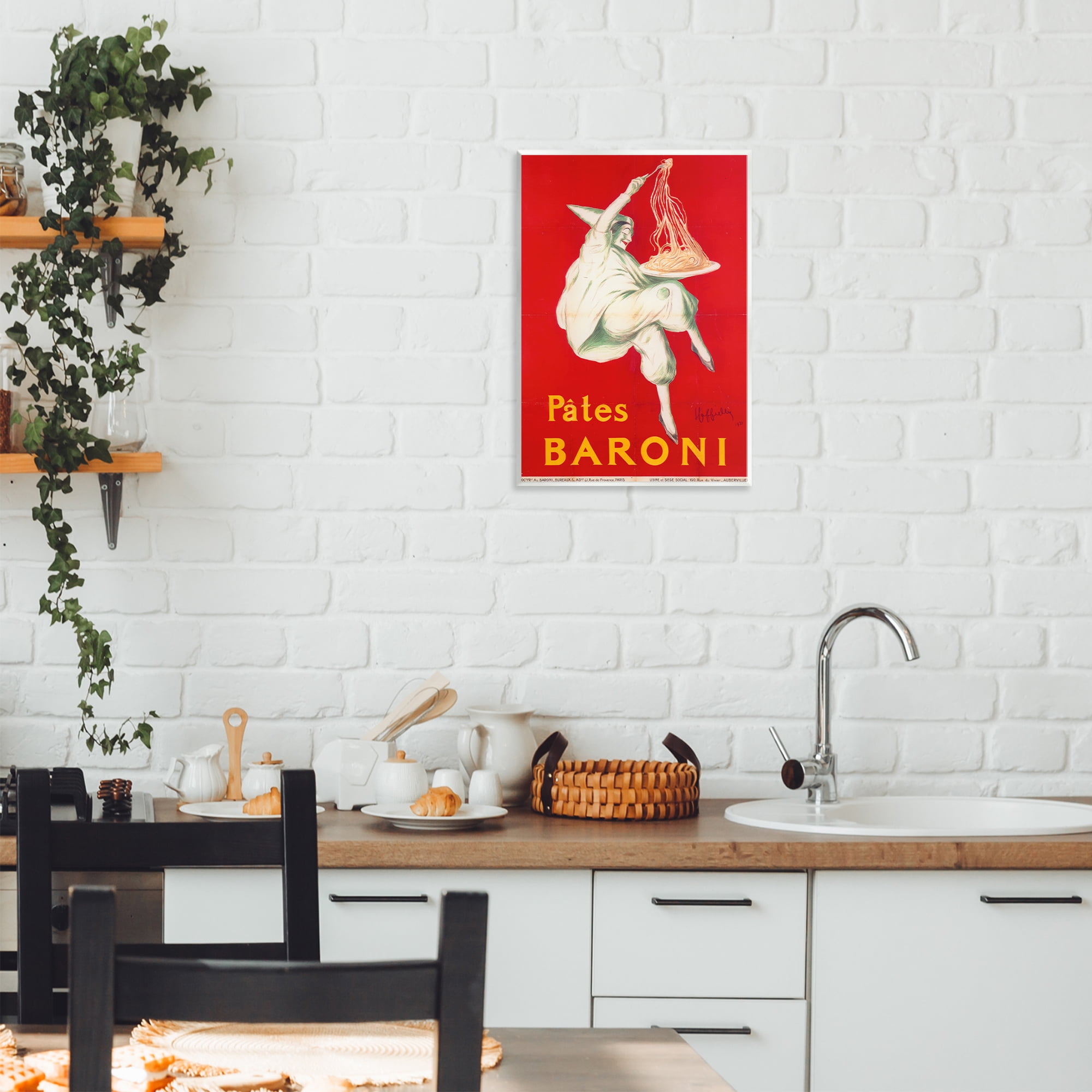 Stupell Industries Pates Baroni Advertisement Wall Plaque Art, design by Vintage Hustle