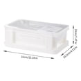thumbnail image 4 of Plastic Egg Storage Holder Practical Kitchen Egg Storage Container Drawer Design Egg Tray with Vents for Home Kitchen Refrigerator Egg, 4 of 9