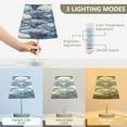 thumbnail image 3 of Ryvnso LED Bedside Table Lamp 3d Dragon Scales Bedroom Desk Lamps Nightstand Lampshade S, 3 of 7