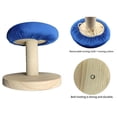 thumbnail image 3 of Tabla de Planchar, Plancha de Madera, Soporte para Ropa, Almohadilla para Prensar, Herramientas, Mesa, Taburete de Madera, Ropa, Minipaño Revestido, de Mesa A, 3 of 5