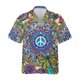 thumbnail image 3 of Camisa hawaiana con mariposas coloridas para hombre, gran oferta, camisas de animales con estampado 3D para playa de verano, blusa con solapa y mangas cortas para mujer, 3 of 5