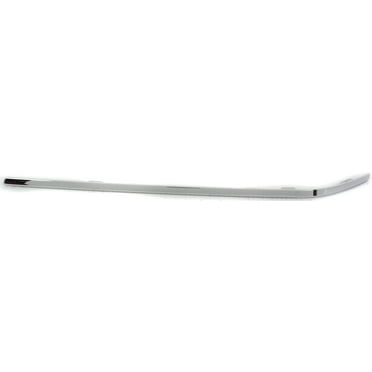 Front Bumper Trim Compatible with CHRYSLER 300 2005-2010 Left Driver Side Bumper Strip Chrome Plastic 3.5L Engine