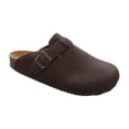 thumbnail image 2 of Sandalias Zuecos Nautica de Gamuza Ronded-Sepia, 2 of 5