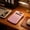 Pink, variant on Mini Pocket Calculator, LCD Display Arithmetic Device, Basic Handheld Calculation Tool, Portable Office Desk Calculator, Sensitive Button Computing Device, Daily Use Math Device