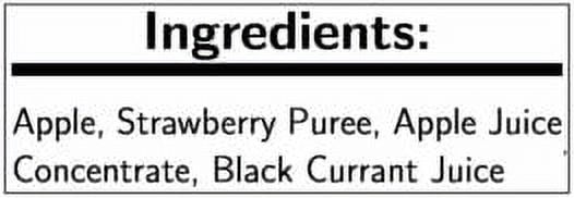 Buddy Fruits Originals Apple and Strawberry Fruit Blend, 3.2 Ounce -- 18 per Case.