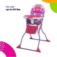 thumbnail image 6 of Cosco Kids Simple Fold Deluxe High Chair, Monster Shelley, 6 of 17