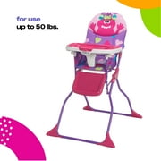 Cosco Kids Simple Fold Deluxe High Chair, Monster Shelley