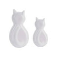 thumbnail image 1 of huanledash 2 Pcs Wall Storage Hooks Cat Shape Strong Load-bearing Self-adhesive Clothes Kitchen Storage Hooks Household Supplies, 1 of 7