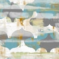 thumbnail image 3 of Goldberger, Jennifer 12x12 Black Modern Framed Museum Art Print Titled - Arabesque Abstract II, 3 of 5
