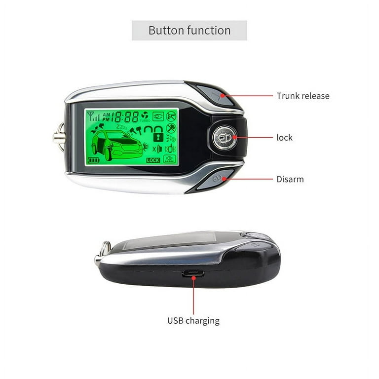 Easyguard 2 way car alarm system deals