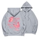 thumbnail image 5 of Sudadera con capucha Pink Palm Puff para mujer, sudadera con capucha gráfica rosa Palm Puff sudadera preppy unisex, To Live For the Hope of it All en lila Gris claro M, 5 of 6