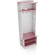 No Tools Assembly - Adjustable Storage Console, Pink