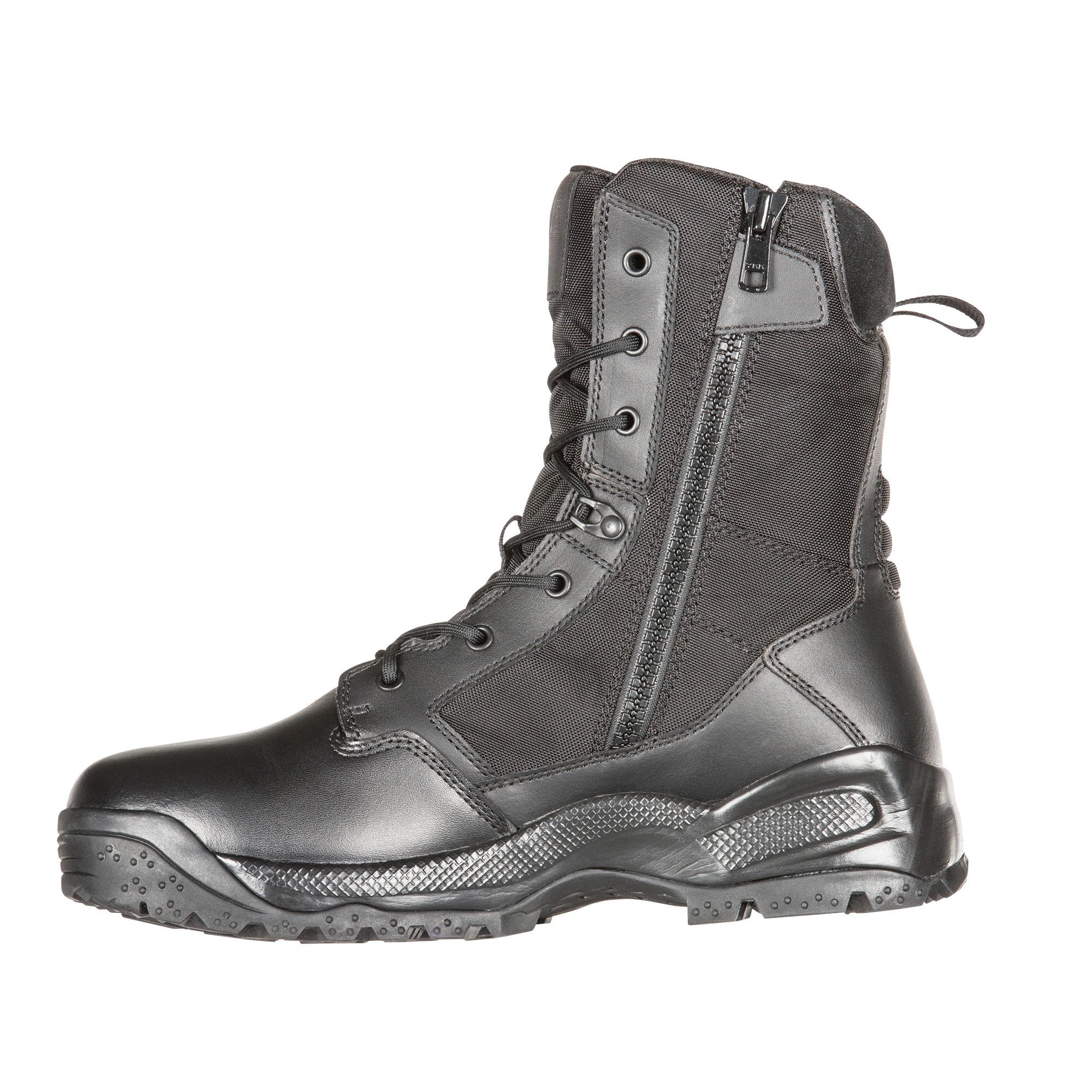 5.11 Work Gear Men's ATAC 2.0 8-Inch Storm Boots, Ortholite Footbed, Slip-Resistant Outsole, Black, 6 Regular, Style 12392 - image 3 of 7